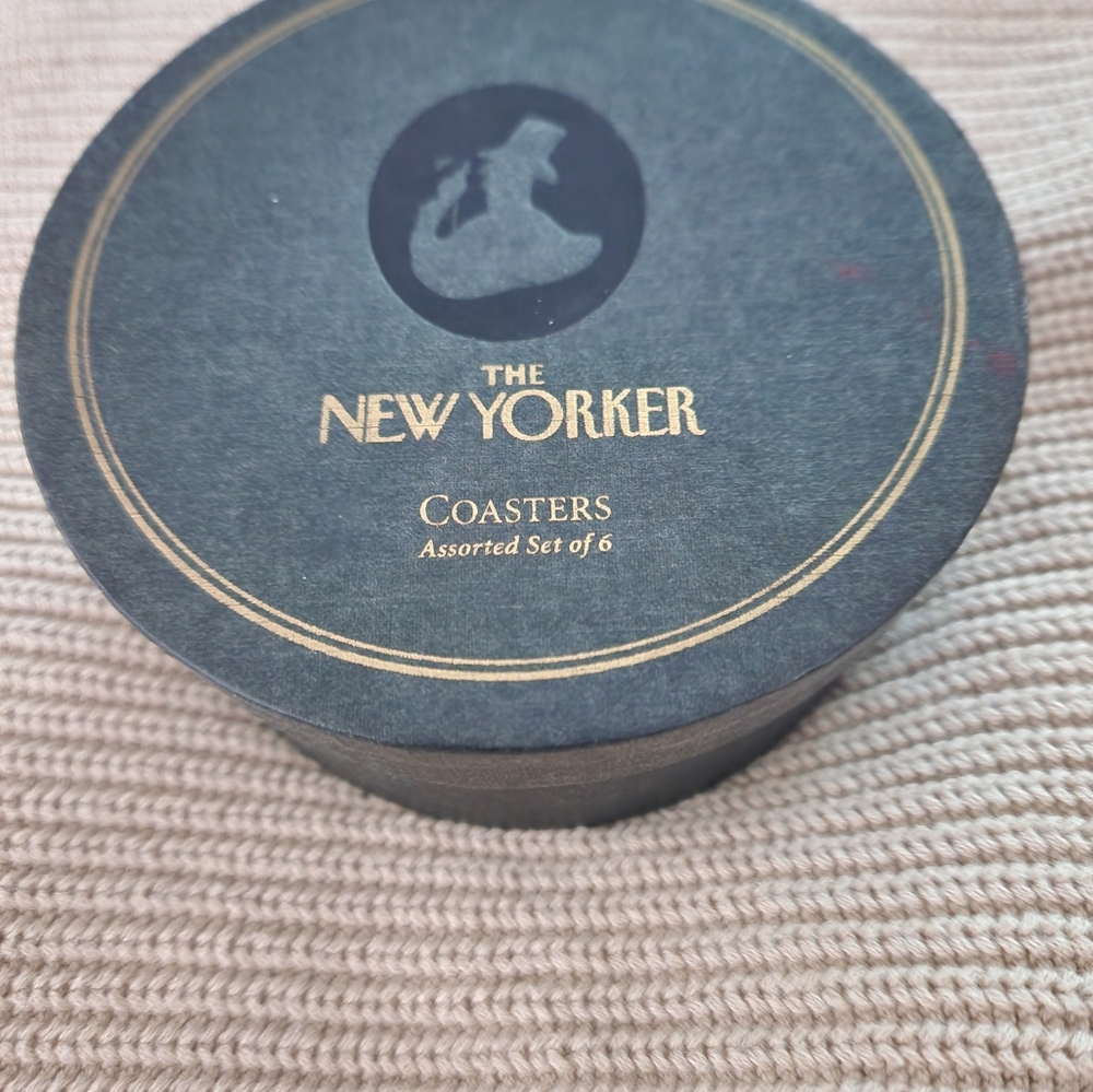 Restoration Hardware New Yorker Coasters